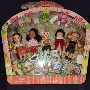 Barbie Kelly Club 5 Holiday Bunch